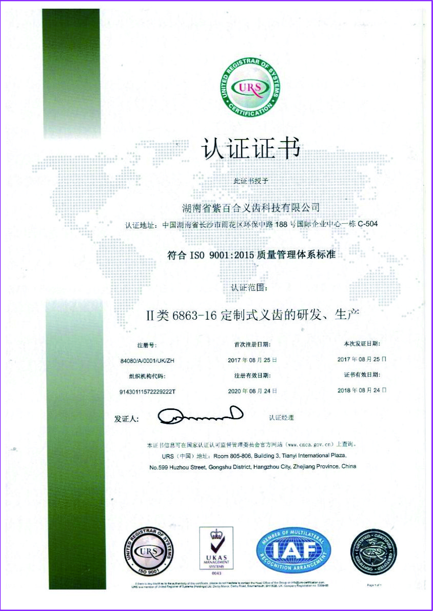 ISO 9001 质量管理体系
